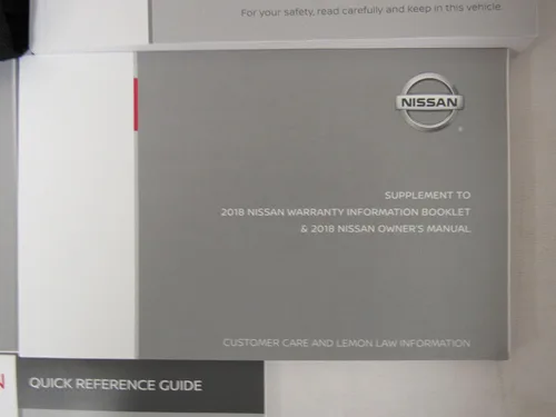 Miniatura 5 de 2018 Nissan Altima Sedan Owners Manual