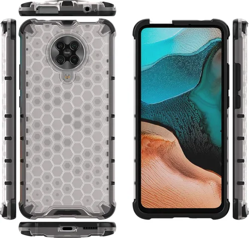 Miniatura 35 de Funda para Xiaomi Poco M5s 4G, Funda para Redmi Note 10 4G / Note 10S 4G / Note 11 SE (India) Case Case 2 en 1 Funda para teléfono Blanco