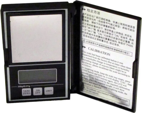 Miniatura 5 de Duda Energy Scale-I2000x500g0.0.04 oz - Báscula de bolsillo automática de gran superficie de pesaje con pantalla retroiluminada, 1.3 pulgadas