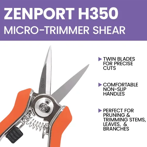 Miniatura 4 de Zenport H350 - Cizalla para recortadora con doble hoja, 6 pulgadas de largo