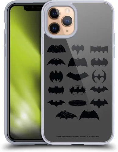Miniatura 66 de Head Case Designs Funda de gel con licencia oficial de Batman DC Comics Bat Signal Logos [protección de grado militar] compatible con Apple iPhone 7