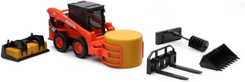 NewRay Toys Kubota SSV65 - Juego de accesorios a pilas con luz y sonido, escala 1:18, niños, regalo, cumpleaños