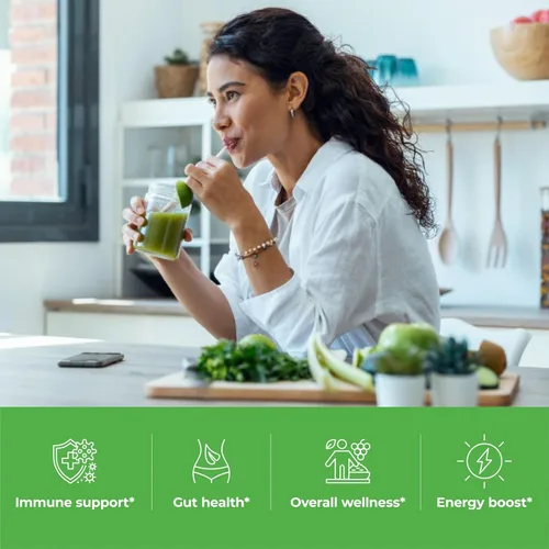 Miniatura 8 de Paradise Herbs, ORAC Energy, cápsulas de superalimentos, incluye más de 42 ingredientes orgánicos y de recolección silvestre, probióticos y enzimas