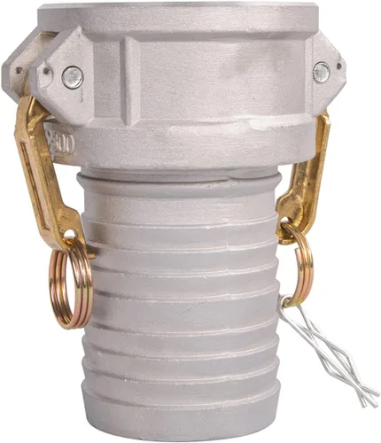 Miniatura 18 de 2 piezas de accesorios de bloqueo de leva fundida por gravedad de aluminio (parte B de 3 pulgadas) de manguera de leva y ranura, acoplador hembra