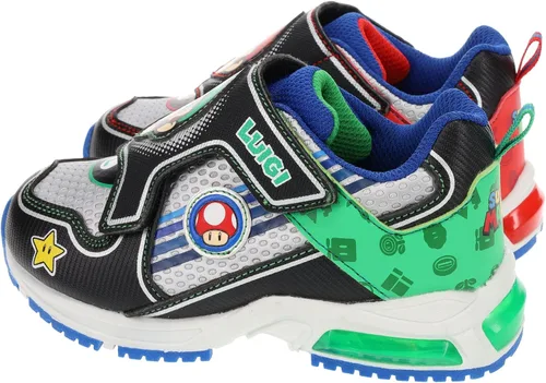 Miniatura 3 de SUPER MARIO Brothers Mario and Luigi - Tenis para niños, tenis iluminados, tenis mixtos, talla 11 a 3 para niños