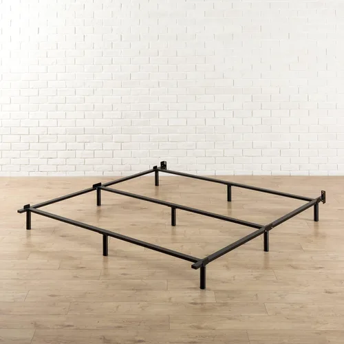 Miniatura 8 de Zinus Compack 7 pulgadas marco de cama pesado, juegos de colchones cajas , Acero, Negro