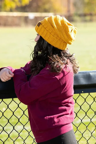 Miniatura 8 de Funky Junque Gorro holgado de punto trenzado de gran tamaño, grueso, suave, de gran
