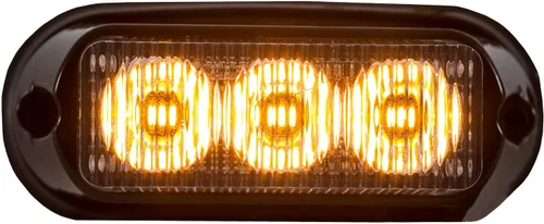 Miniatura 2 de Buyers Products 8891120 - Luz estroboscópica LED de 4 pulgadas, barra de luz, luces de señal, luces de advertencia para camiones utilitarios