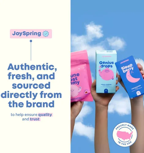 Miniatura 9 de JoySpring Suplemento de glutatión liposomal para niños Apoya el habla y el contacto visual 50 mg de gotas antioxidantes de L-glutatión