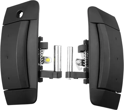 Miniatura 8 de Gledewen Manija exterior de puerta para lado del conductor y del pasajero, negro mate Reemplazo para Nissan 350Z 2003-2009 Reemplaza#