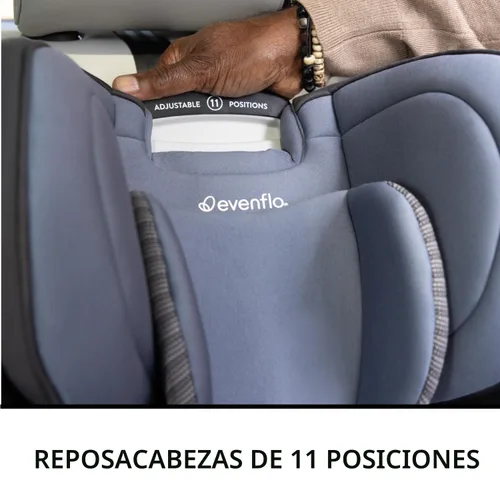 Miniatura 5 de Evenflo REO by Revolve360 - Asiento convertible giratorio 2 en 1 para automóvil, 360 grados, para bebé a niño, orientación hacia adelante y hacia