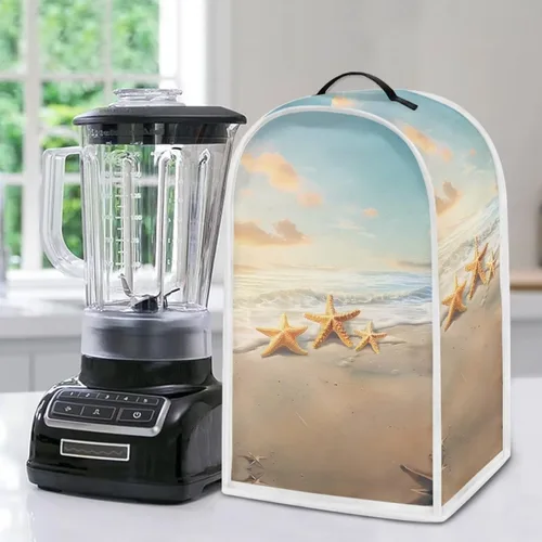 Miniatura 11 de Aztec Cow - Funda para batidora de girasoles con mango superior, ligera, lavable, para cocina, cafetera, decoración de procesadores de alimentos