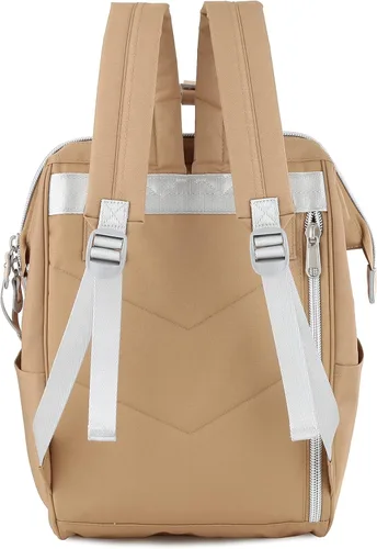 Miniatura 4 de himawari Mochila para computadora portátil para mujeres y hombres, con puerto de carga USB, bolsa de negocios grande resistente al agua