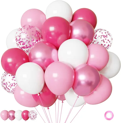 Miniatura 14 de Globos negros y metálicos plateados, 50 piezas de globos negros y plateados de 12 pulgadas, globos para fiestas para cumpleaños, graduación, Año
