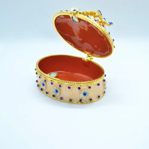 Miniatura 4 de Aelidiya - Joyero decorativo con diseño de mariposas para decoración del hogar