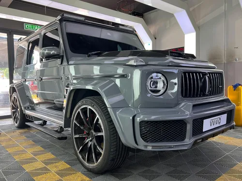 Miniatura 3 de VViViD+ Vinilo Ultra Brillante Gris Oscuro Nardo para Envolver Automóviles, Rollo de Película de Repuesto de Pintura Premium con Tecnología