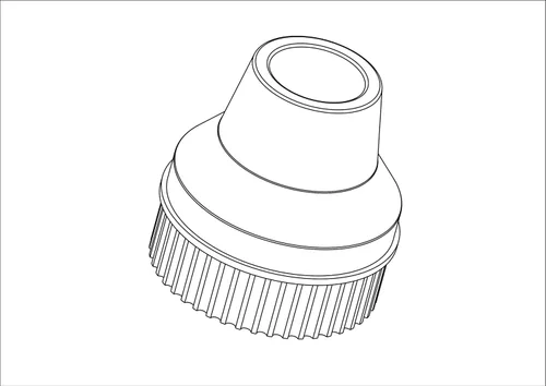 Miniatura 5 de Kit de niebla de ventilador - Tubo fabricado en Estados Unidos - Anillo de nebulización de baja presión - Anillo de niebla de ventilador