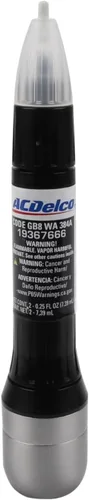 ACDelco GM Original Equipment 19367666 Black Meet Kettle Metallic (WA384A) Pintura de retoque cuatro en uno, bolígrafo de 0.5 onzas