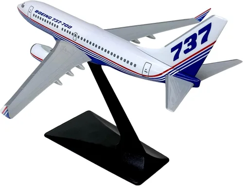 Miniatura 3 de Boeing Demo (81-04) 737-700 Escala 1:200 - Modelo de avión de plástico Snap-Fit - Réplica coleccionable de Boeing Aircraft Parte #ABO-73770H-001