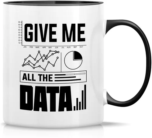 Miniatura 14 de Retreez Taza divertida – Give Me All The Data Science Scientist Analyst Computer Accounting - Tazas de café de cerámica de 11 onzas, sarcasmo