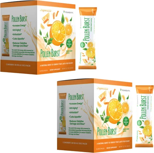 Miniatura 9 de Youngevity Projoba Polen Burst Plus Berry – Bebida energética natural con polen de flores, vitaminas y antioxidantes – Apoya la energía sostenida