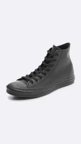 Miniatura 2 de Converse Chuck Taylor All Star - Tenis de cuero para mujer Niebla índigablancoblanco