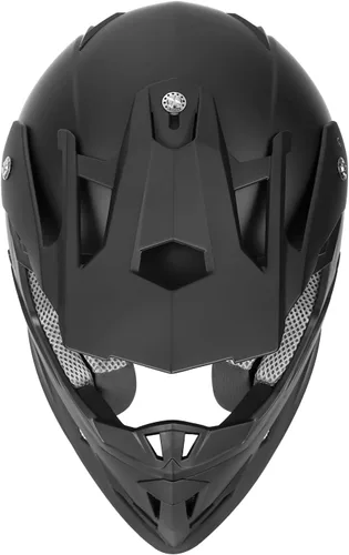 Miniatura 5 de GLX GX23 - Casco para bicicleta de tierra/motocross - Negro mate, L - Aprobado por el Departamento de Transporte de EE. UU