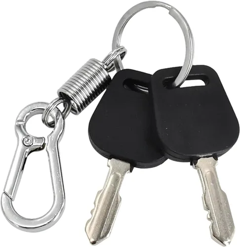 Llaves de interruptor de encendido (2) 532140403 140401 48 340 01-S GY20680 Compatible con John Deere Husqvarna Poulan Pro Craftsman Cub Cadet AYP