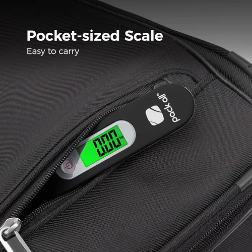 Miniatura 6 de pack all Báscula de equipaje báscula digital de mano para equipaje báscula de equipaje de viaje para equipaje con pantalla LCD retroiluminada 88