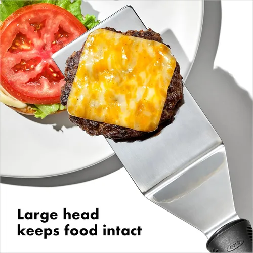 Miniatura 3 de OXO Good Grips – Espátula de restaurante, color negro/plateado