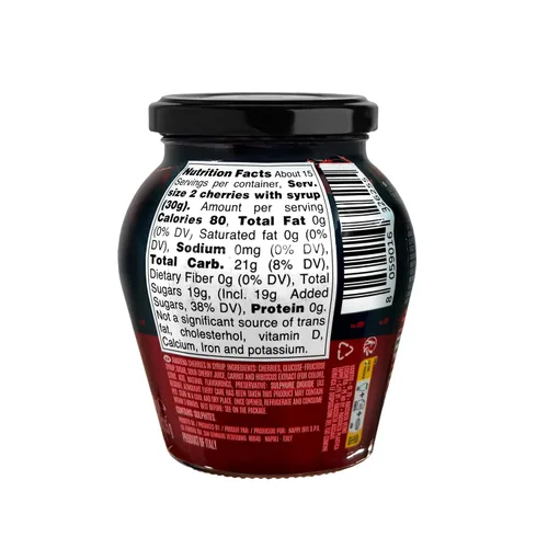 Miniatura 2 de Nappi 1911 Cerezas Amarena en almíbar, 16.23 oz (460 g) - Cerezas de cóctel italianas premium para postres y bebidas - Sabor galardonado