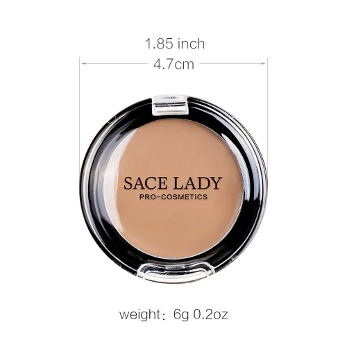 Miniatura 6 de Paquete de 3 correctores de cobertura completa, corrector corrector suave mate impermeable para manchas oscuras debajo de los ojos/manchas
