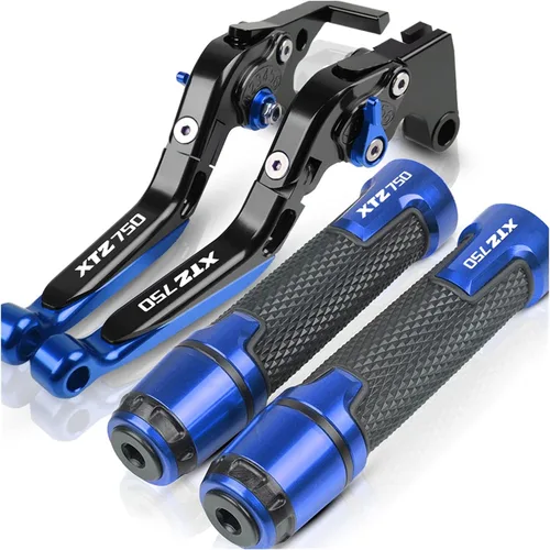 Accesorios CNC para motocicleta, ajustable, plegable, extensible, con logotipo, palancas de embrague de freno, manillar, extremos para Yamaha XTZ750