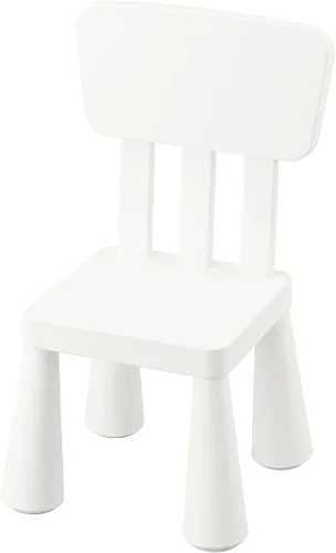 Miniatura 3 de IKEA MAMMUT Mesa infantil, en/exterior Con 2 sillas [blanco]