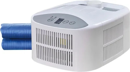 Buhelyc Colchón de hielo, cubrecolchón refrescante, sistema de sueño más fresco, sistema de acondicionamiento de cama de refrigeración, silencioso,