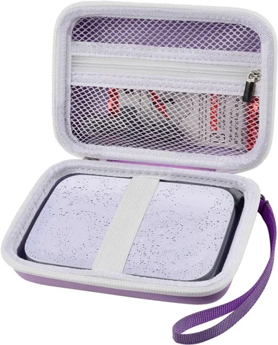 Miniatura 10 de Funda compatible con impresora de fotos instantánea portátil HP Sprocket Select/2ª edición, organizador de transporte de viaje que se ajusta a papel