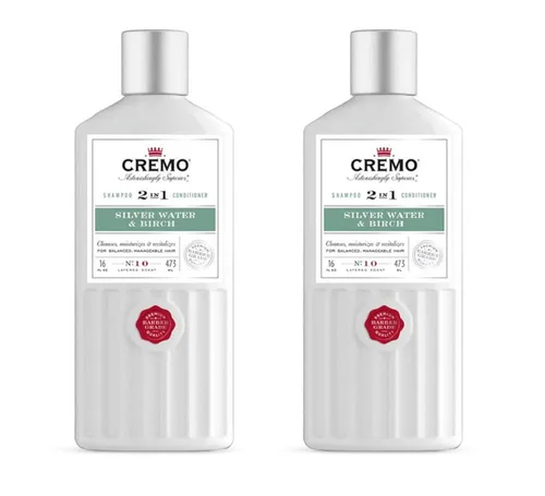 Miniatura 11 de Cremo Bourbon & Oak Barber Grade Champú y acondicionador 2 en 1, 16 onzas líquidas (paquete de 2) - Una sofisticada mezcla de especias