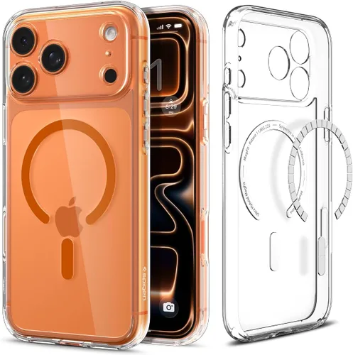 Miniatura 137 de Spigen Funda para iPhone 13 Mini, ultra híbrida MagFit [antiamarilleo] [compatible con Magsafe] - Transparente
