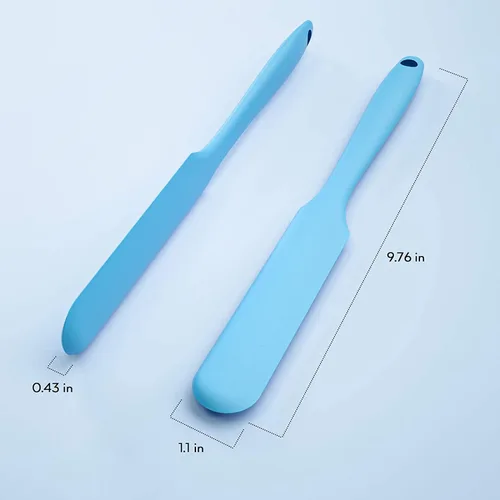 Miniatura 3 de Nicpro Kit de palitos de silicona – 2 palitos de resina y 2 espátulas raspadoras para mezclar resina, cera, pintura, epoxi, manualidades