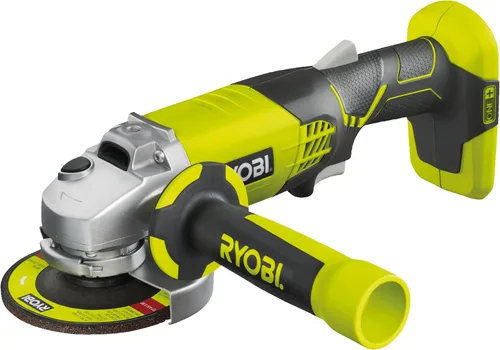 Amoladora de ángulo impulsada a batería de litio ion Ryobi P421 6500 rpm 4 1/2 inch 18-volt One+ (batería no incluida, solo la herramienta eléctrica)