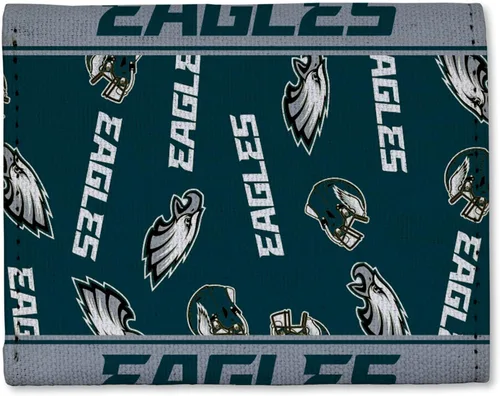 Miniatura 11 de Rico Industries Billetera triple de lona de la NFL - Gran accesorio