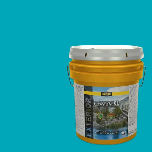 Miniatura 149 de Rodda Paint CASCADIA XL - Pintura satinada exterior e imprimación en uno, 1 galón, hoja de aloe