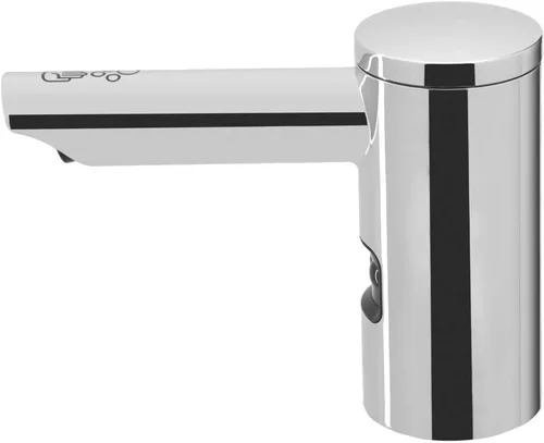 Miniatura 2 de Sloan ESD-2000 Dispensador de jabón de espuma montado en la cubierta, sensor infrarrojo activado, acabado cromado pulido, funciona