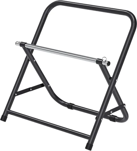 Miniatura 12 de Insaga Organizador de cables para carrete, soporte plegable de carrete de alambre portátil, capacidad de 100 libras para mantener los cables