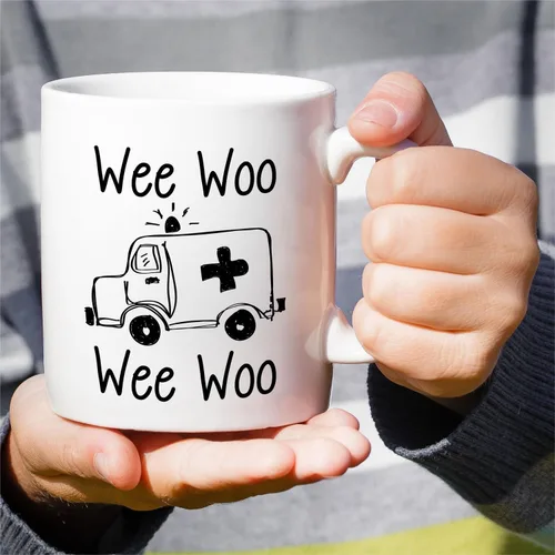 Miniatura 4 de Retreez Divertida taza paramédica de regalo ambulancia EMT médico de primera respuesta 11 oz tazas de café de cerámica – sarcasmo sarcasmo