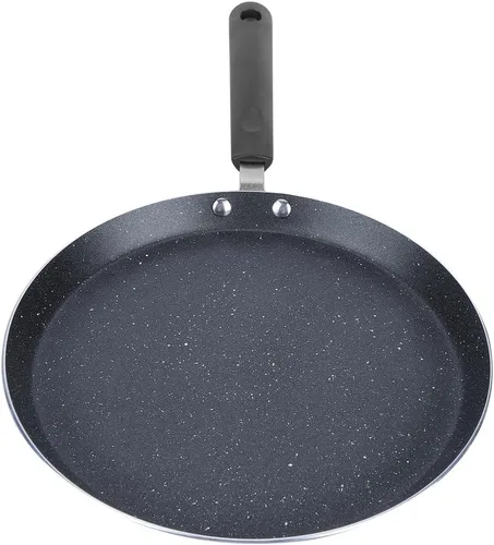 Miniatura 3 de Yosoo Sartén antiadherente, utensilios de cocina de aleación de aluminio de calentamiento rápido con mango a prueba de calor para desayuno