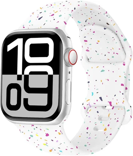 Miniatura 9 de Correa deportiva compatible con Apple Watch SE, correas de repuesto para Apple Watch SE de 1.49, 1.57, 1.61, 1.65, 1.73 y 1.77 pulgadas, correas