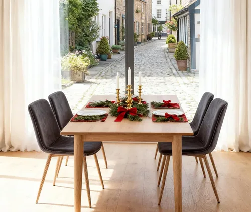 Miniatura 5 de asunflower Juego de 4 sillas de comedor de terciopelo con patas de metal, color gris, sillas de comedor modernas de mediados de siglo para reuniones