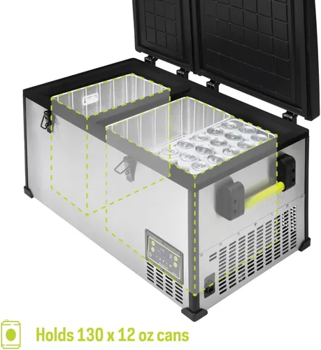 Miniatura 4 de Goal Zero Alta 80, Frigorífico Portátil y Congelador Portátil, Eficiencia Energética, 78 L, Compartimentos de Doble Zona