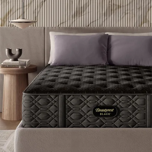 Miniatura 2 de Beautyrest Black Series Three - Colchón tamaño matrimonial mediano de 15.25 pulgadas, transpirable, refrescante y de apoyo, certificado CertiPUR-US
